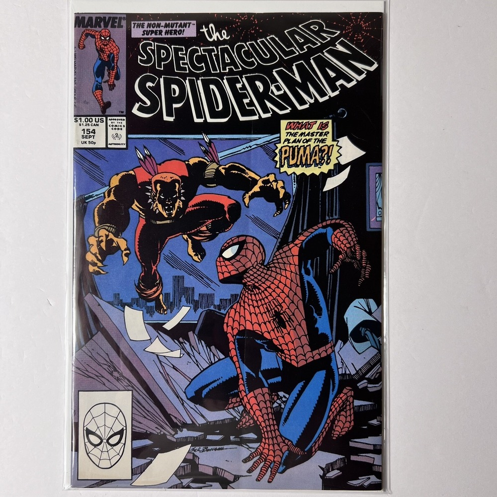 Spectacular Spider-Man #154 (Marvel, September 1989)‎